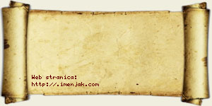 Andrijana Miljaković vizit kartica